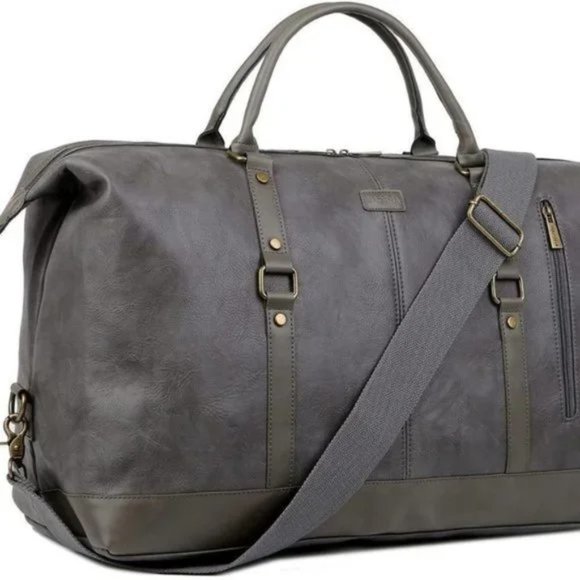 New Travel Duffel Bag Oversized Grey - Picture 1 of 7